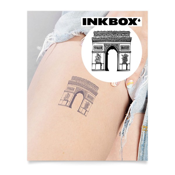 Inkbox Temporary Tattoos, Semi-Permanent Tattoo, One Premium Easy Long Lasting,
