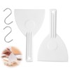 Dough Spatula, Pizza Spatula, Flexible Pizza Spatula, Pizza Scraper and