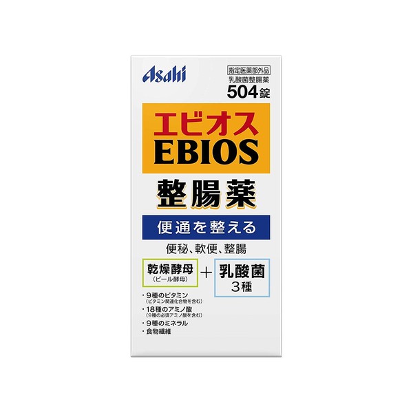 Asahi Group Foods Co., Ltd. Ebios intestinal medicine 504 tablets (quasi-drug) x6 set