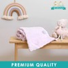 Clair de Lune Marshmallow Soft Baby Pram Blanket 90 x