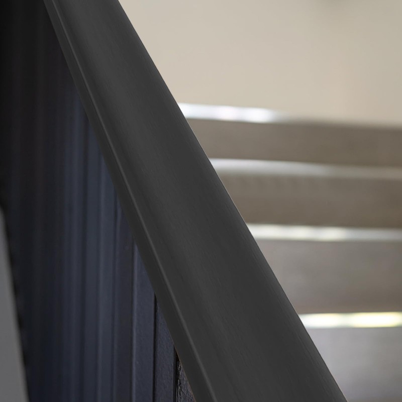 Non-Slip Stair Handrail Protection, PVC Plastic Handrail, Plastic Handrail Profile