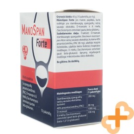 Manospan Forte Canneberges Et Bêta-glucanes Urinaire Voie Supplément 10 Sachets