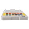 Water Color Paint 24 Bright Colors Quick Drying High Transparency