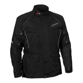 Castle Mission Air Men's Motorcycle Jacket Black Large