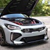 LUC For 2017-2023 KIA Stinger Gloss Blk Front Bumper Vent