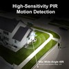 Kekeou Motion Sensor, 160-Degree Replacement Motion Detector for Security Floodlight,