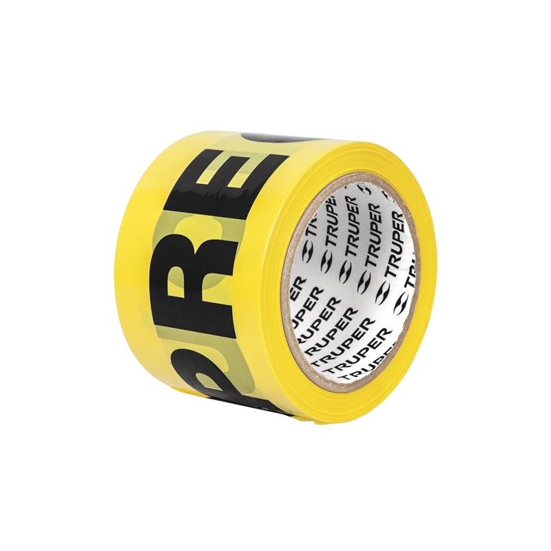 Truper BAN-PRE-300, Cinta de advertencia, precaución, 90 m