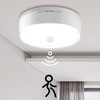 Youtob Battery Powered Motion Sensor Ceiling Light, Battery Operated LED