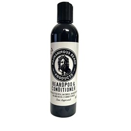 MAGNANIMOUS ALL-NATURAL BEARDPOO 2-IN-1 (6 SCENT OPTIONS TO CHOOSE FROM) - THE BEST ALL-NATURAL (VEGAN) BEARD WASH ON THE PLANET! (CUSTOM SCENT, DISC CAP)