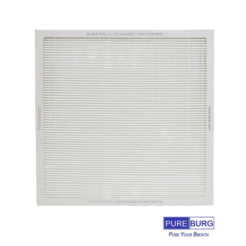 PUREBURG Replacement Filter Set Compatible with Vornado AQS15 Air Purifier