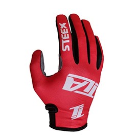 TLA STEEX Mtb gloves for men and women - CE certified Mountain bike gloves mens and women's - Motocross gloves mens - Enduro, Trial and Bmx gloves - Mountain bike accessories and bmx accessories