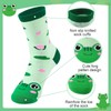 saerryor Frog Gifts for Women Girls,20oz Insulated Tumbler Socks Makeup