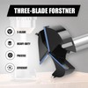 hsawbit 27mm forstner drill bit, Triple-Flute Carbide Tipped Forstner Bit