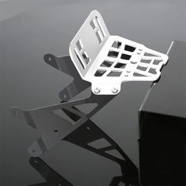 Upper Headlight Luggage Rack Compatible with Monkey 125 (JB02/03) DAX 125 (JB04) 2018-2024 Motorcycle Accessories Headlight Cargo Carry (Silver)