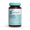 Kavir HK Vitals Salmon Omega 3, Capsules 60 Count, 1000mg Omega 3 Fish Oil for Men and Women with 180mg EPA & 120mg DHA, for Joints, Brain, and Eyes Health, 60 Salmon Omega 3,