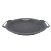 Kitchen Food Processor Robot Tray with Perforated Holes Steaming Tray