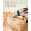 oneisall Dog Clipper Low Noise, Dog Grooming Kit with Rechargeable,