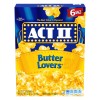 ACT II Butter Lovers Microwave Popcorn 6 Bags 16.5 Ounce