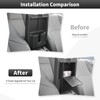 CheroCar Armrest Pad Storage Box Insert Hidden Center Console Tray
