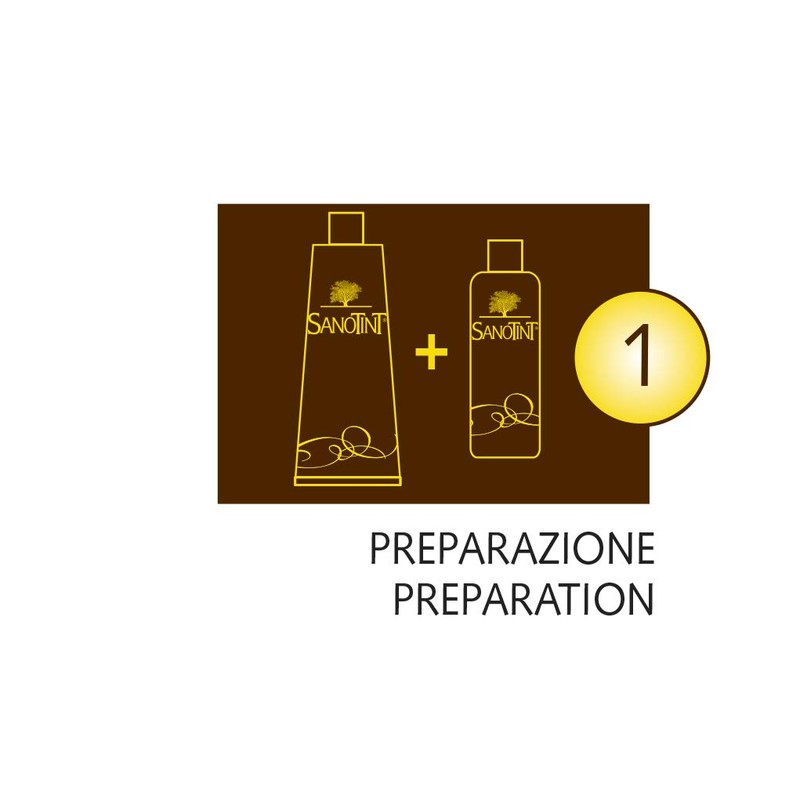 SANOTINT Classic Colour 04 Light Brown - 3 Packs -