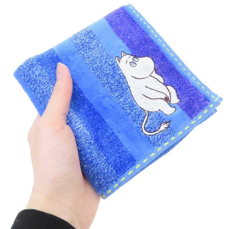 Marushin 1505013600 Mini Towel, Moomin, Separate Color, 100% Cotton, Organic