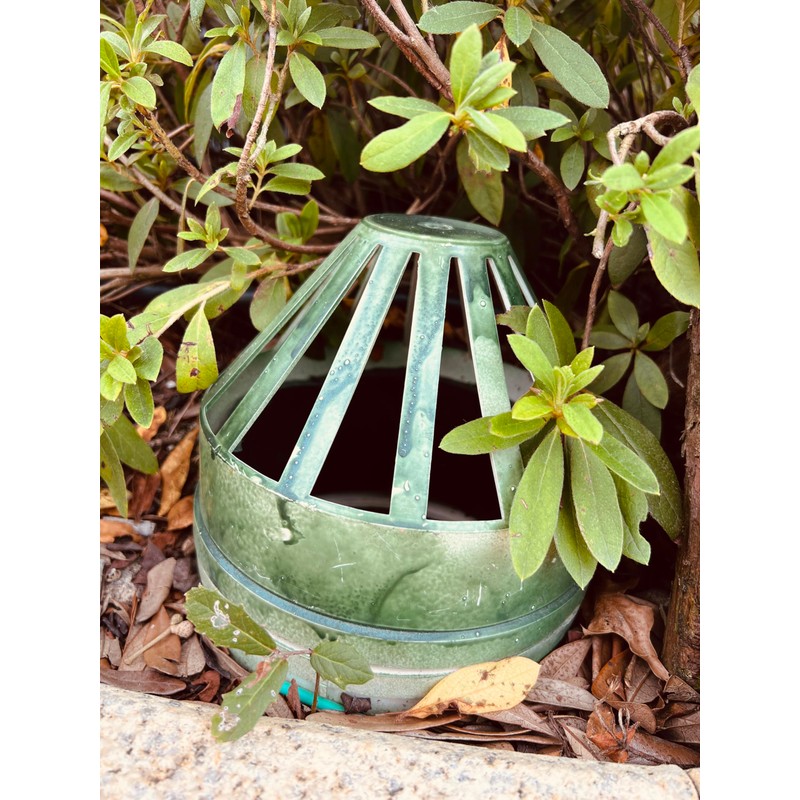 4in.PVC DWV Termination Vent Pipe End Cap Cover Grate Coupling