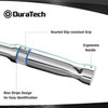 DURATECH 3/8-Inch Drive Ratchet, 90-Tooth Quick-release Ratchet Wrench, Reversible, Chrome