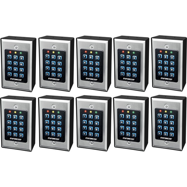 Seco-Larm SK-1011-SDQ Enforcer Access Control Keypad (Pack of 4), Up