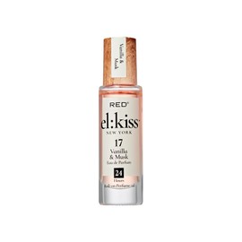 EL:KISS Roll On Perfume, Vanilla & Musk Inspired by Lattaf. Yara, Eau de Parfum 12mL (.40 Fl Oz), Hydrating & Long-Lasting, Alcohol & Mineral Oil-Free, Infused With Jojoba, Argan & Coconut Oil