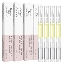 4PCS Cuticle Oil Pen， Nail Growth and Strengthener，Nail Growth Oil，Nail Hardener for Damaged nails