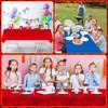 6Pcs Spider Theme Tablecloths Disposable Hero Party Plastic Table Cover