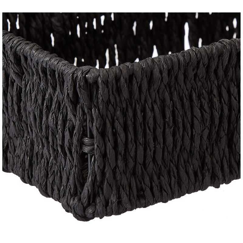Woodluv Storage Boxes with lid, Storage Baskets Woven storage baskets