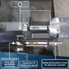 AM-Zerspanungstechnik Forstner Drill Bit Diameter 65 | Professional Wood Drill