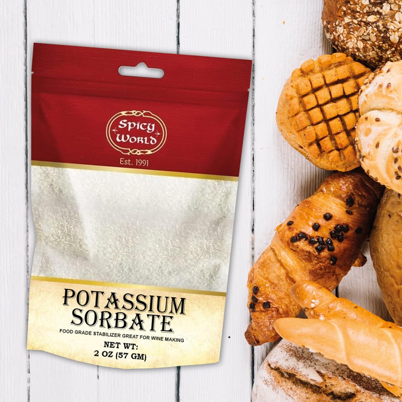 Potassium Sorbate 2 Oz - Food Grade - Great Wine