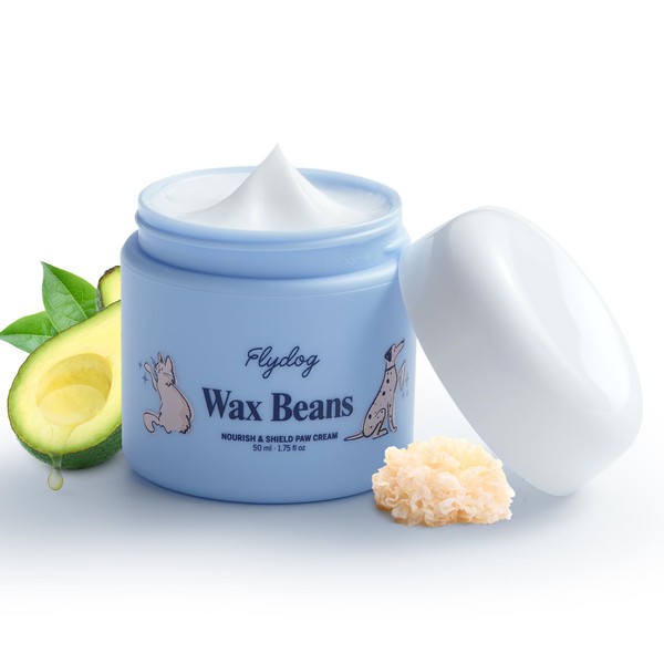 Flydog Wax Beans Fragrance-Free Pet Paw & Nose Balm Cream