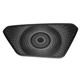 Aluminum Alloy Black Console Dashboard Speaker Cover Trim Fits for 3 series G20 G28 2020
