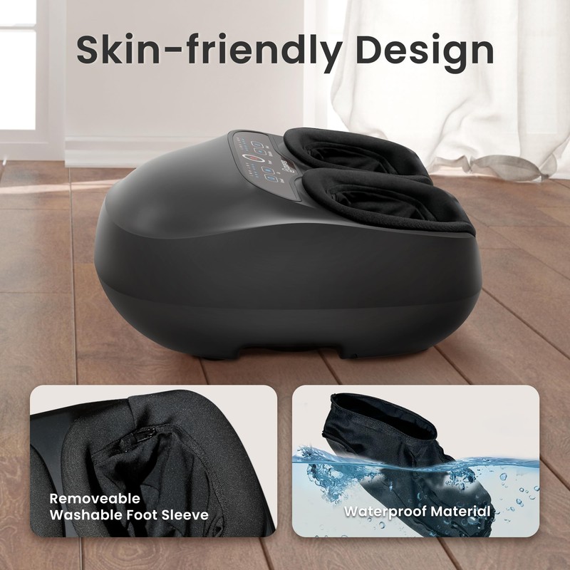 COMFIER Shiatsu Foot Massager with Heat,Feet Massager Machine for Plantar