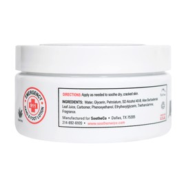 SOOTHE 'N WIPE Emergency 911 Hand & Foot Lotion - Aloe Vera-Made Lotion for Dry Hands, Cracked Feet, Perfect for those Working Barefoot, with Callused Hands, 8 oz.