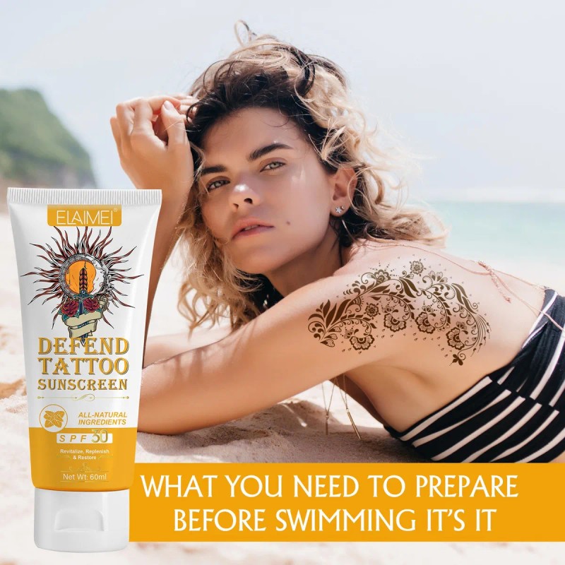 Protector Solar Tatuajes Hidratante Revitaliza Protege