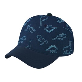 Baby Baseball Cap, Dinosaur Pattern Baseball Cap, Baby Hat, Sun Hat, Adjustable Cartoon Toddler Sun Hats for Boys Girls Toddler, navy, 6-12 months