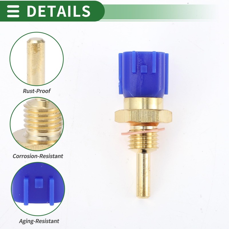 Motoforti Engine Coolant Temperature Sensor No.2263044B10 Water Temperature Sensor for
