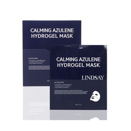 Lindsay Hydrogel Daily Mask Madeca Azulene Moisture Calming Gel Mask Pack 4 Pieces