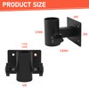 XZWMY Patio Umbrella Holder 2PCS,Heavy Duty Adjustable Metal Umbrella Clamp