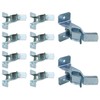 Harrier Hardware 10-Pack Wall-Mount Organizing Spring Clamps for Tools, Rakes