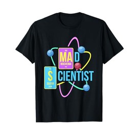 Mad Scientist T Shirt Science For Child Boys Girls Costume T-Shirt