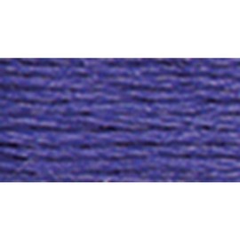DMC 117-333 Mouline Stranded Cotton Six Strand Embroidery Floss Thread, Dark Blue Violet, 8.7-Yard