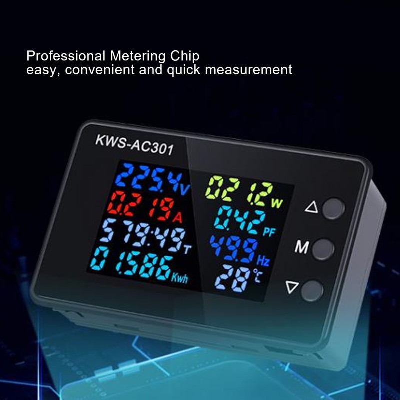 Volt Amp Meter 0 to 100A 50 to 300V Color