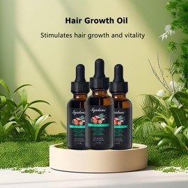 Tgideas Rosemary & Batana Oil -Blended with Jojoba & Argan Oil-Organic Essential Oil forHair Haircare Daily Repairing Restore Moisture Vitamins:_3 Bottle (Afforable & 90% People Choose)