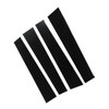 4pcs Black Pillar Posts Door Trim B Pillar Posts Door