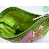 CLINIQUE Print Cosmetic Makeup Bag Zipper Pouch 9.5"x5.5"x2.5" NEW PICTURES